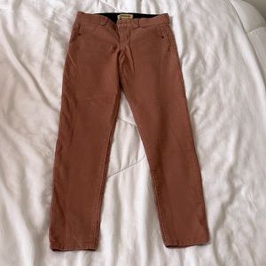 Pink/Salmon Pants/Jeggings like new size 8